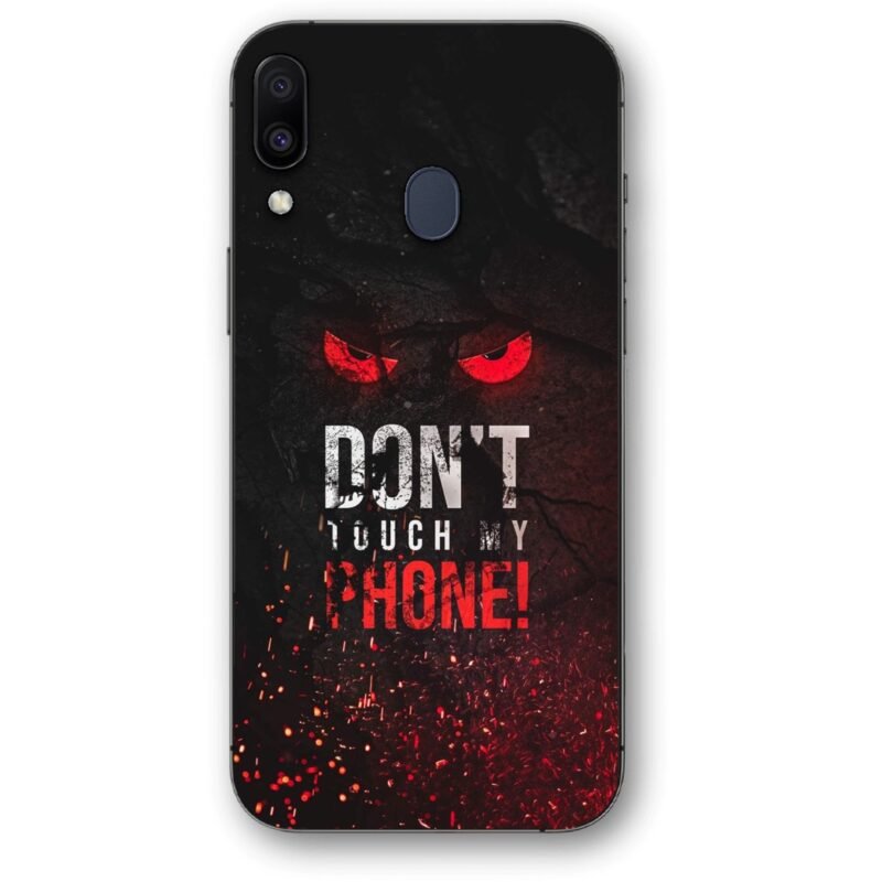 Don't touch my phone θήκη κινητού 9605 για Galaxy M20