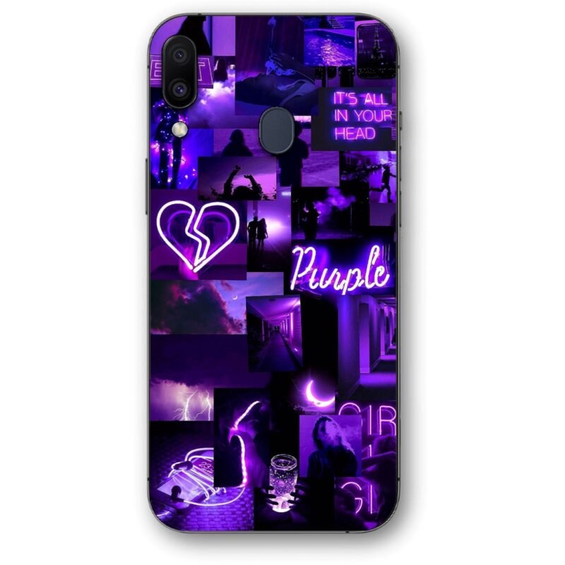 Neon quotes θήκη κινητού 9654 για Galaxy M20