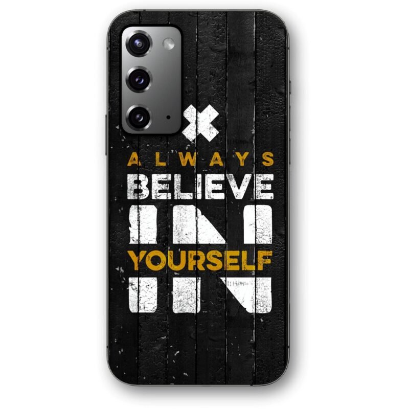 Believe in yourself θήκη κινητού 91126 για Galaxy Note 20