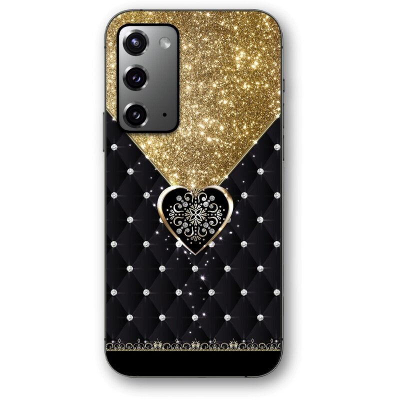 Gliter heart θήκη κινητού 91146 για Galaxy Note 20
