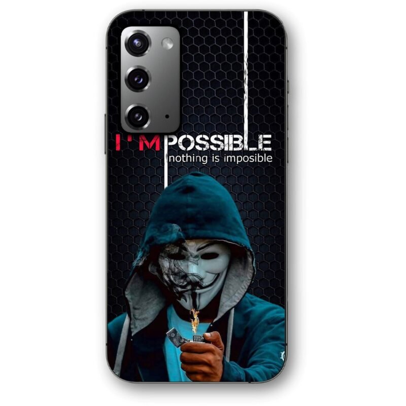 Impossible θήκη κινητού 91153 για Galaxy Note 20