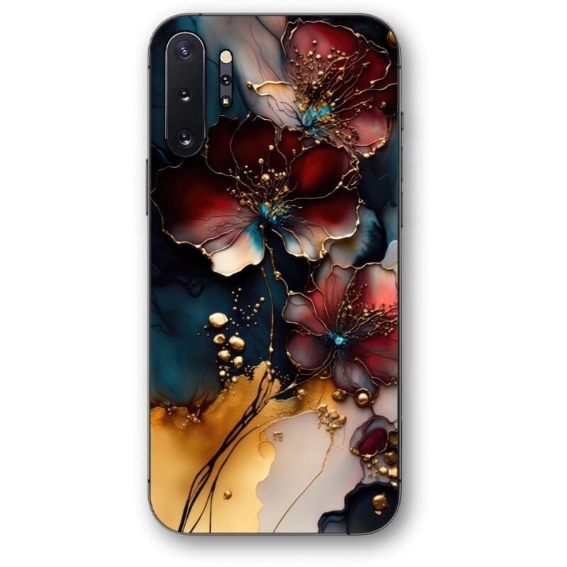 Liquid flowers θήκη κινητού 9620 για Galaxy Note 10