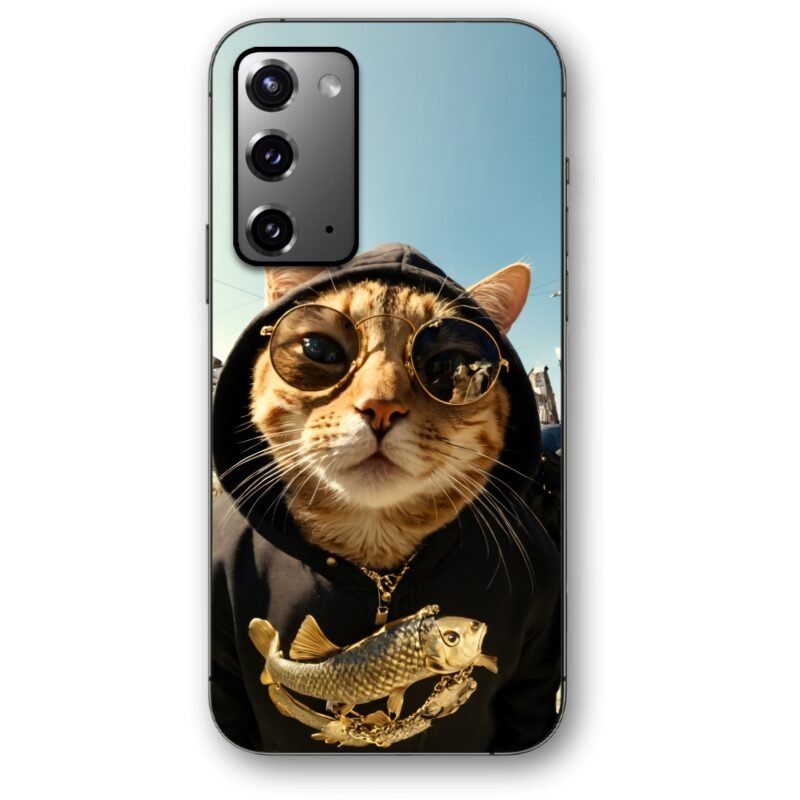 Hoodie cat θήκη κινητού 91085 για Galaxy Note 20