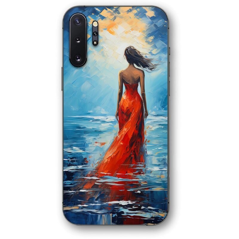 Woman painting θήκη κινητού 9642 για Galaxy Note 10 Plus