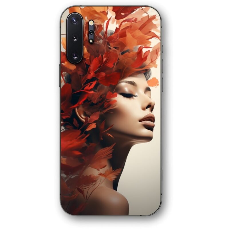 Flower woman θήκη κινητού 9643 για Galaxy Note 10 Plus