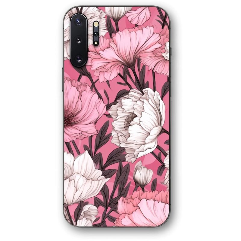 Flowers θήκη κινητού 9668 για Galaxy Note 10 Plus