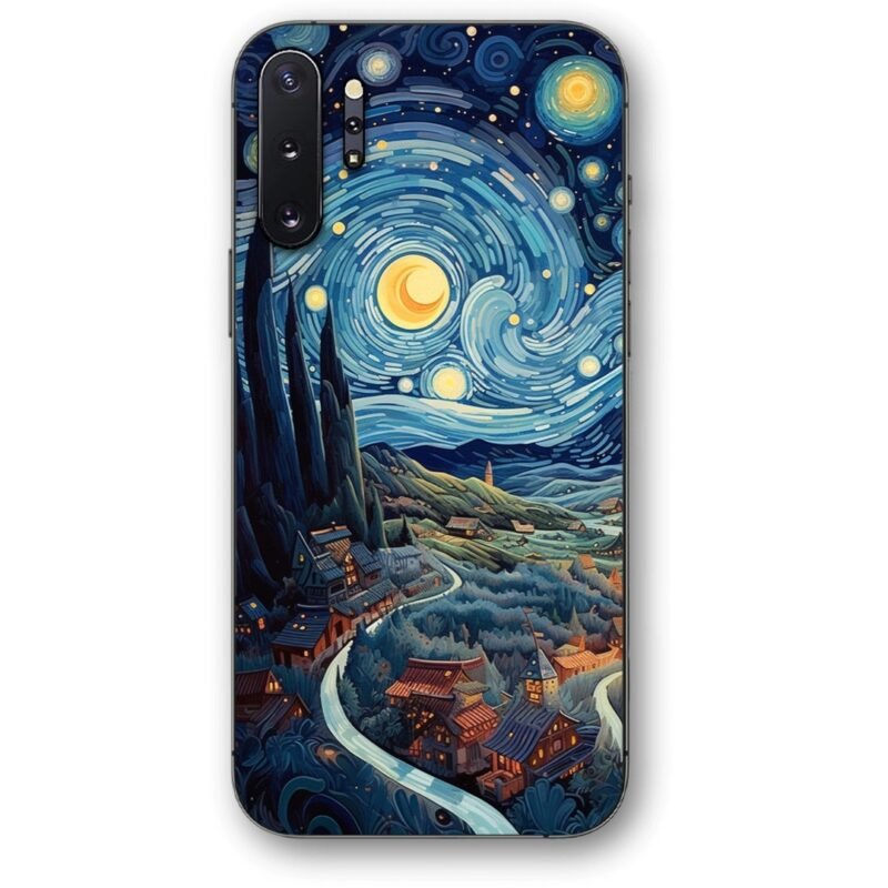 Starry night θήκη κινητού 9679 για Galaxy Note 10 Plus