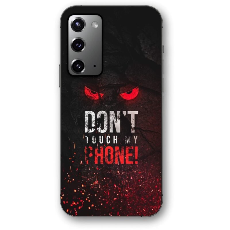 Don't touch my phone θήκη κινητού 9605 για Galaxy Note 20