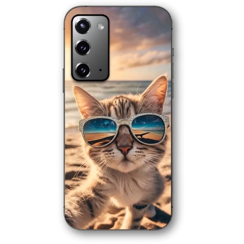 Beach cat θήκη κινητού 9661 για Galaxy Note 20