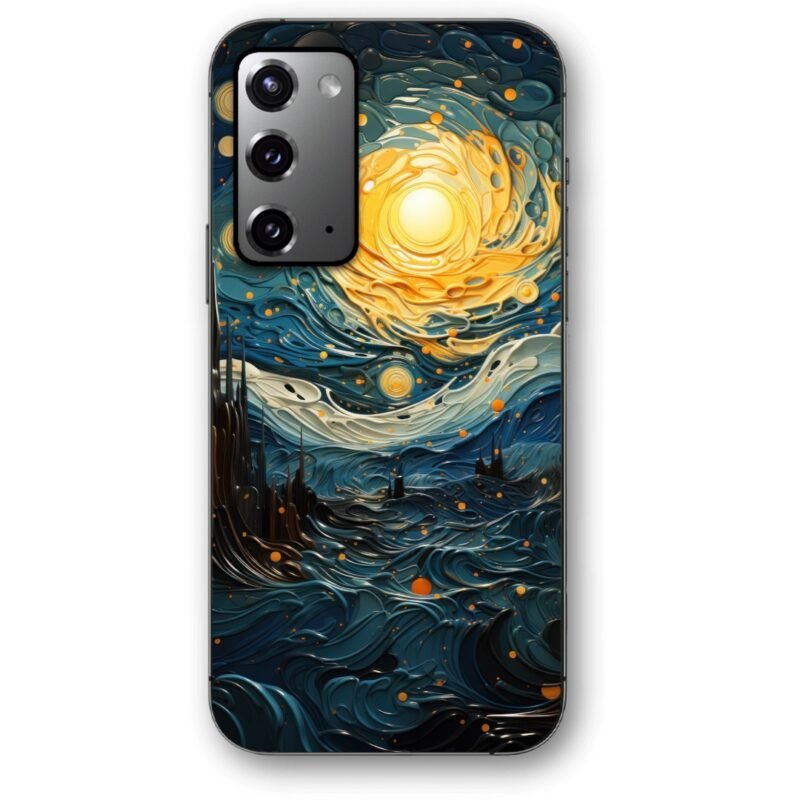 Starry night θήκη κινητού 9681 για Galaxy Note 20