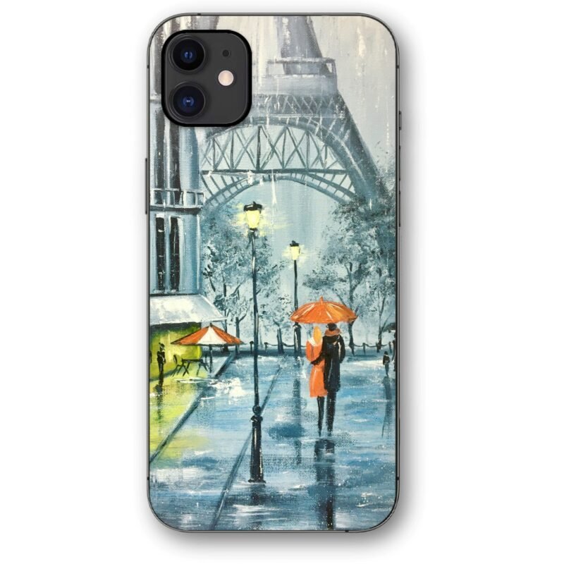 Eiffel couple θήκη κινητού 91096 γιά iPhone 11