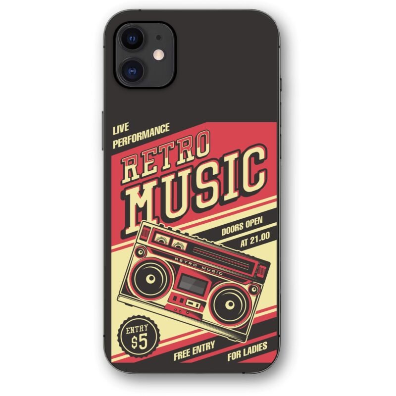 Retro music θήκη κινητού 91108 γιά iPhone 11
