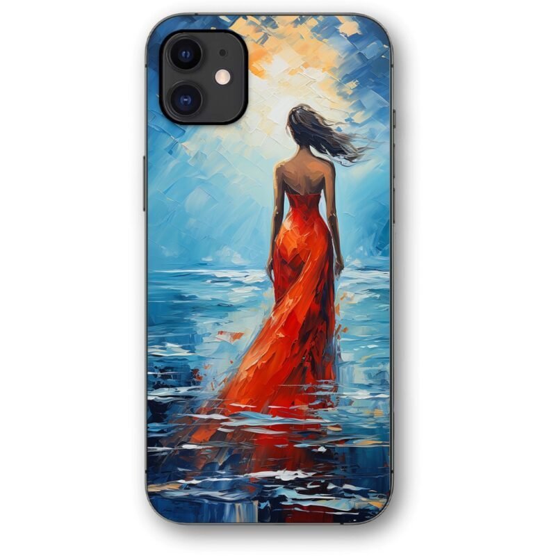 Woman painting θήκη κινητού 9642 γιά iPhone 11