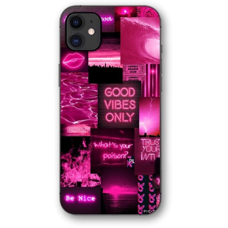 Neon quotes θήκη κινητού 9653 γιά iPhone 11