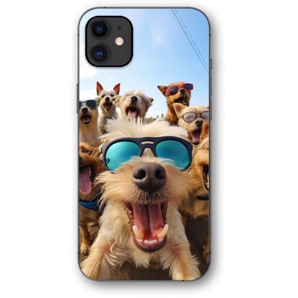 Dogs selfie θήκη κινητού 9658 γιά iPhone 11