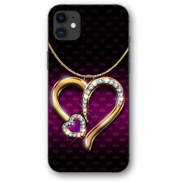 Necklace heart θήκη κινητού 9671 γιά iPhone 11