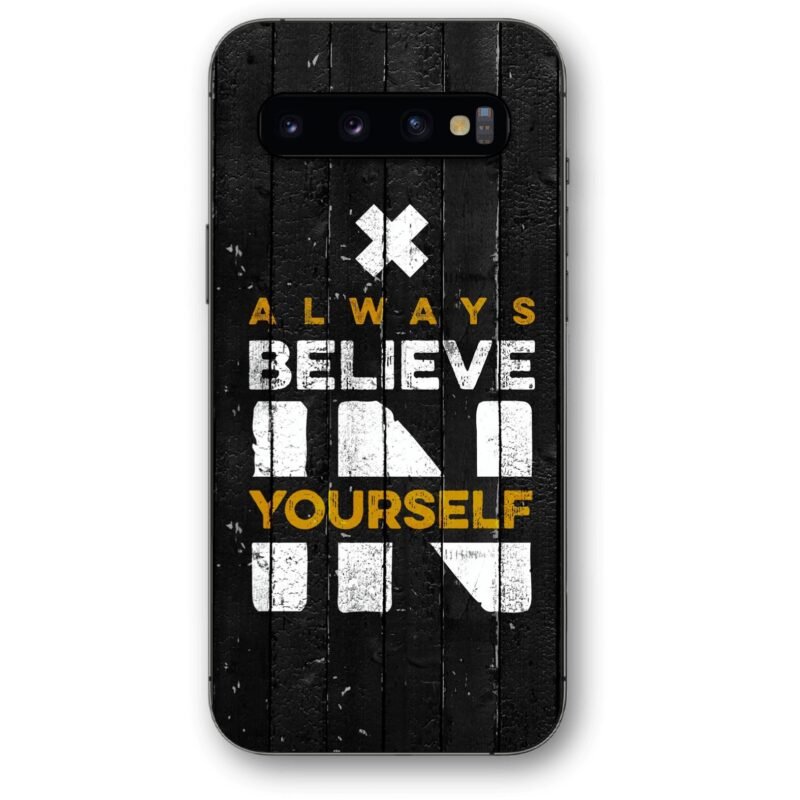 Believe in yourself θήκη κινητού 91126 για Galaxy S10 Plus