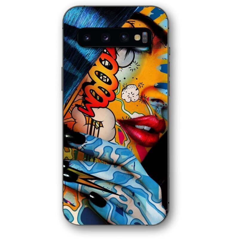 Cartoon girl θήκη κινητού 91155 για Galaxy S10 Plus