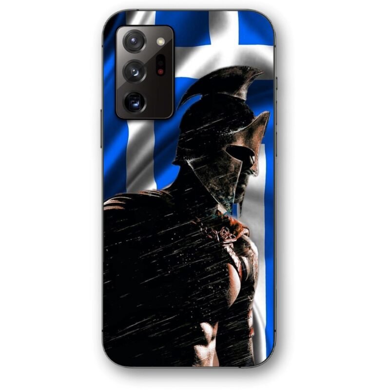 Warriror greek flag θήκη κινητού 9635 για Galaxy Note 20 Ultra