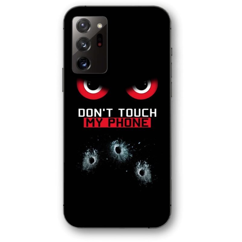 Don't touch my phone shots θήκη κινητού 9647 για Galaxy Note 20 Ultra