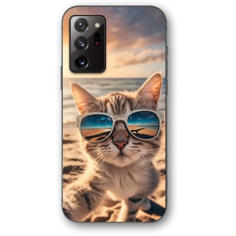 Beach cat θήκη κινητού 9661 για Galaxy Note 20 Ultra