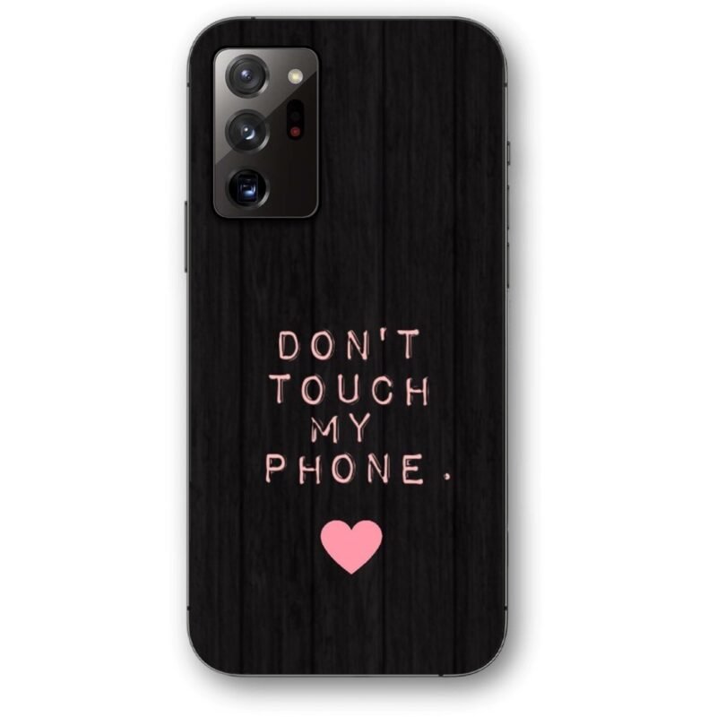 Don't touch my phone θήκη κινητού 9678 για Galaxy Note 20 Ultra
