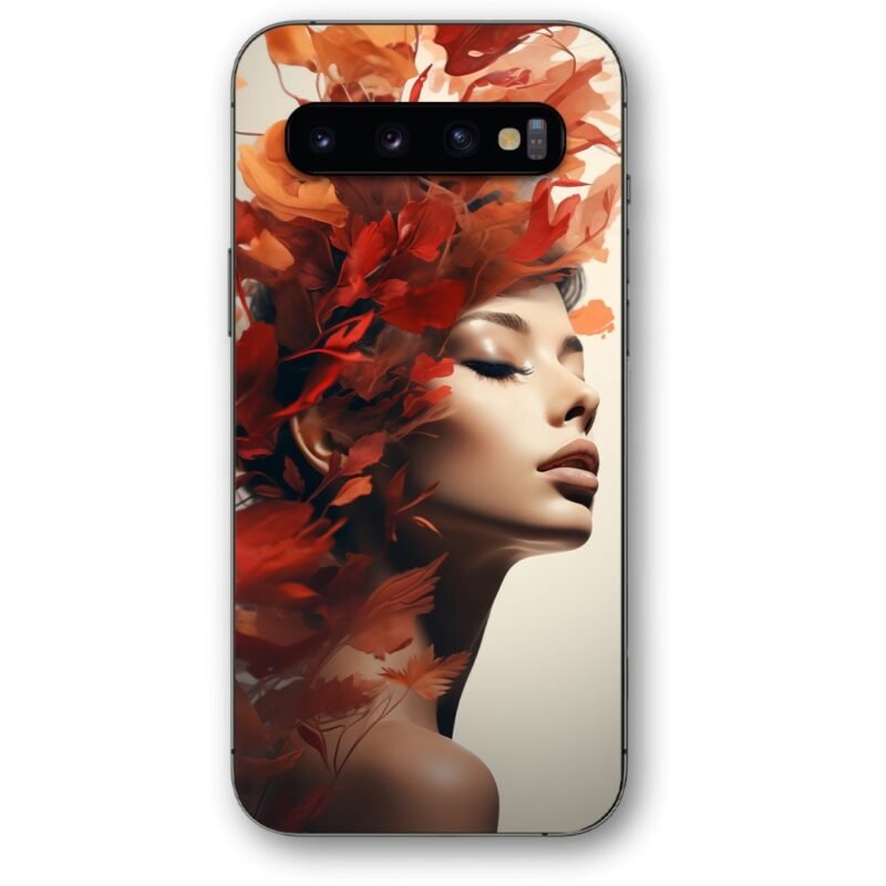 Flower woman θήκη κινητού 9643 για Galaxy S10 Plus