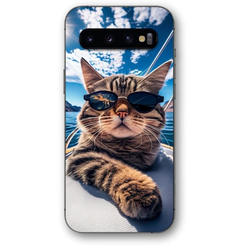 Yacht cat θήκη κινητού 9682 για Galaxy S10 Plus