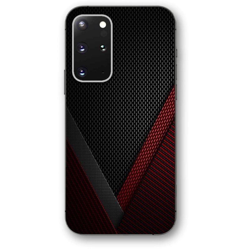 Carbon pattern θήκη κινητού 91102 για Galaxy s20 Plus