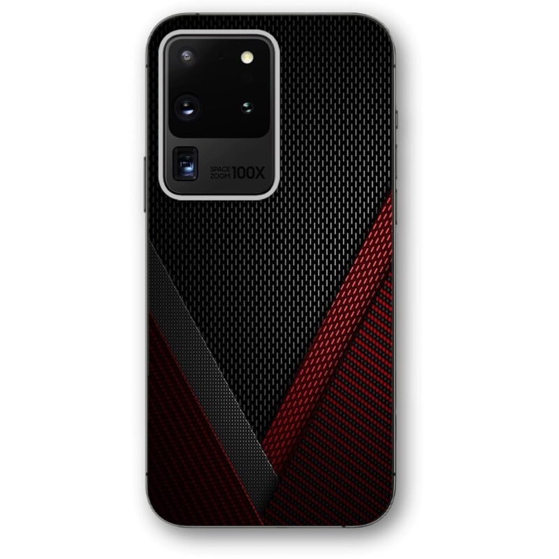 Carbon pattern θήκη κινητού 91102 για Galaxy S20 Ultra