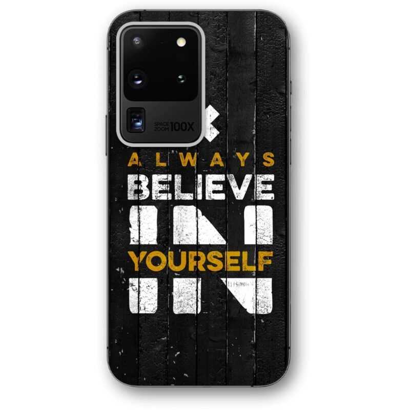 Believe in yourself θήκη κινητού 91126 για Galaxy S20 Ultra