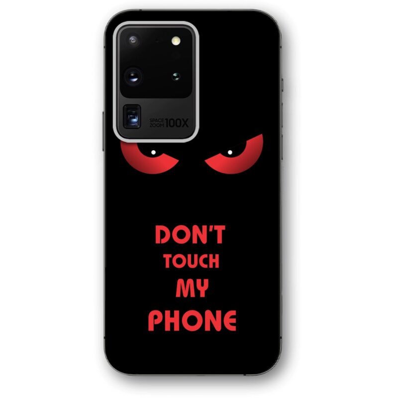 Don't touch θήκη κινητού 91150 για Galaxy S20 Ultra