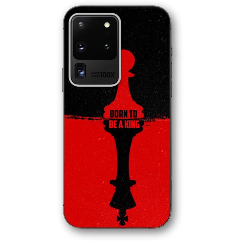 Born to be king θήκη κινητού 91154 για Galaxy S20 Ultra
