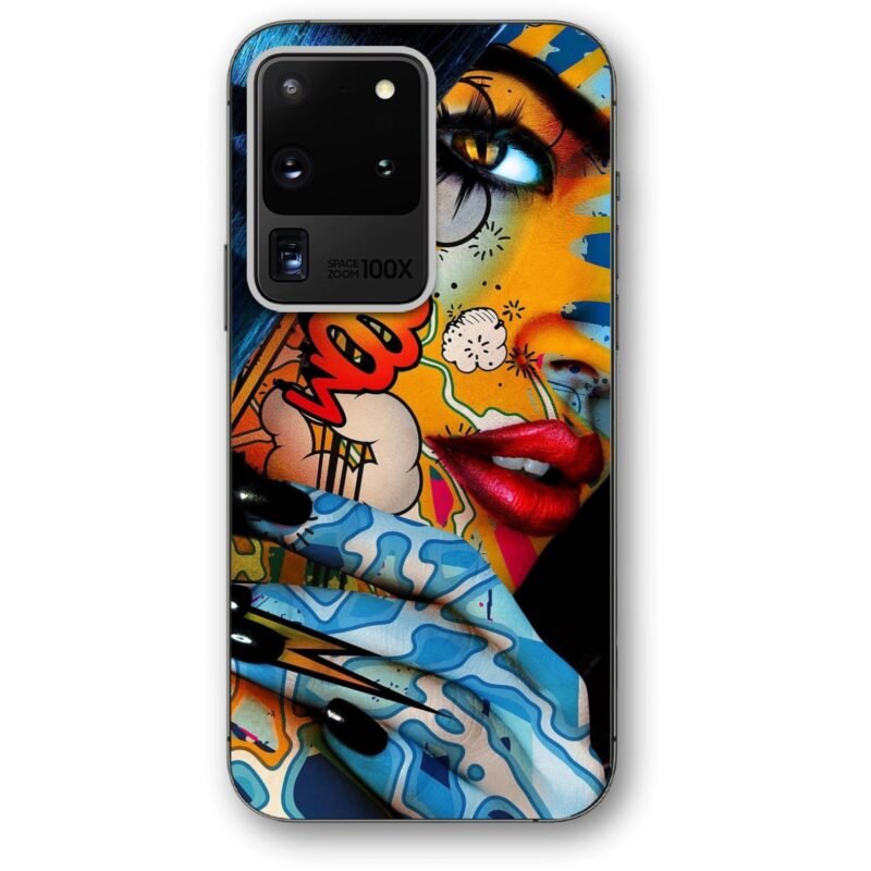Cartoon girl θήκη κινητού 91155 για Galaxy S20 Ultra