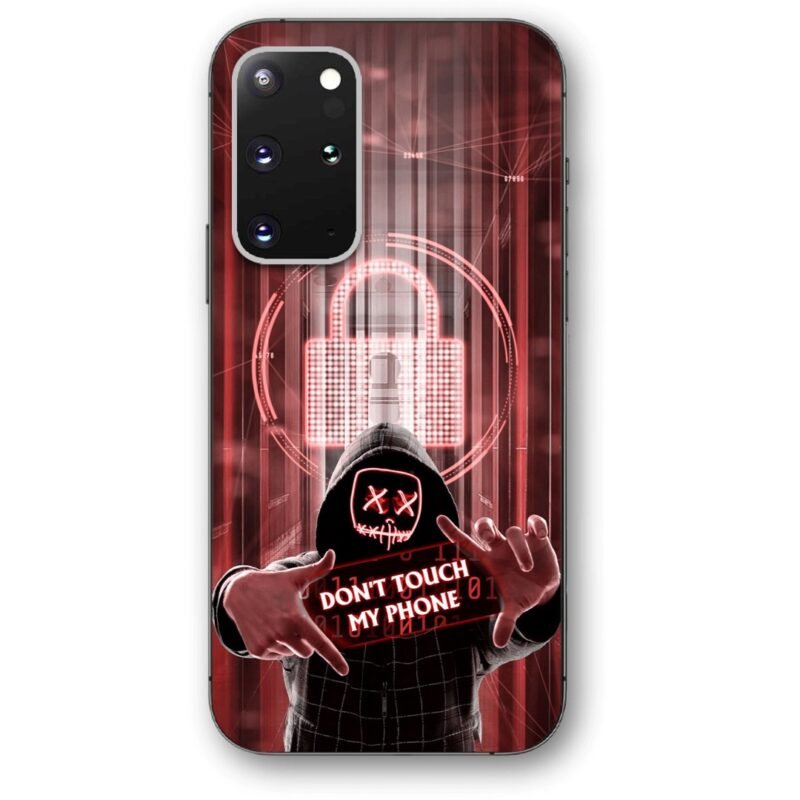 Don't touch my phone hacker θήκη κινητού 9631 για Galaxy s20 Plus
