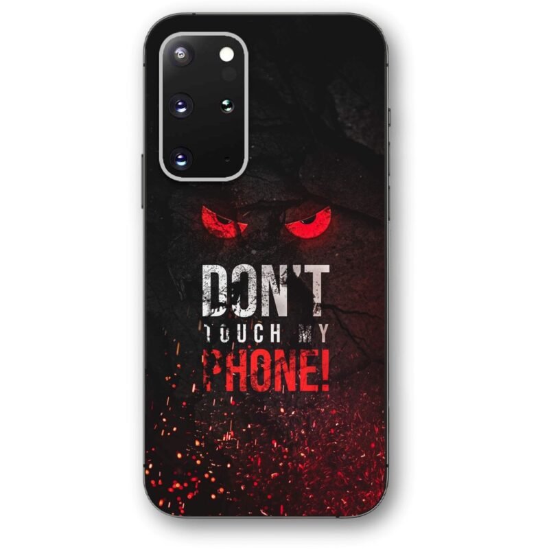 Don't touch my phone θήκη κινητού 9605 για Galaxy s20 Plus