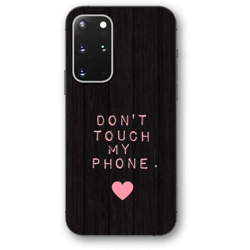 Don't touch my phone θήκη κινητού 9678 για Galaxy s20 Plus