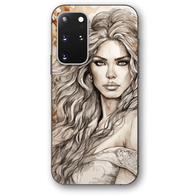 Painting girl θήκη κινητού 9683 για Galaxy s20 Plus