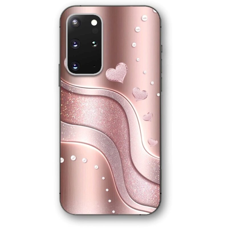 Hearts glitter θήκη κινητού 9686 για Galaxy s20 Plus