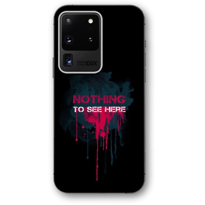 Nothing to see here θήκη κινητού 9628 για Galaxy S20 Ultra
