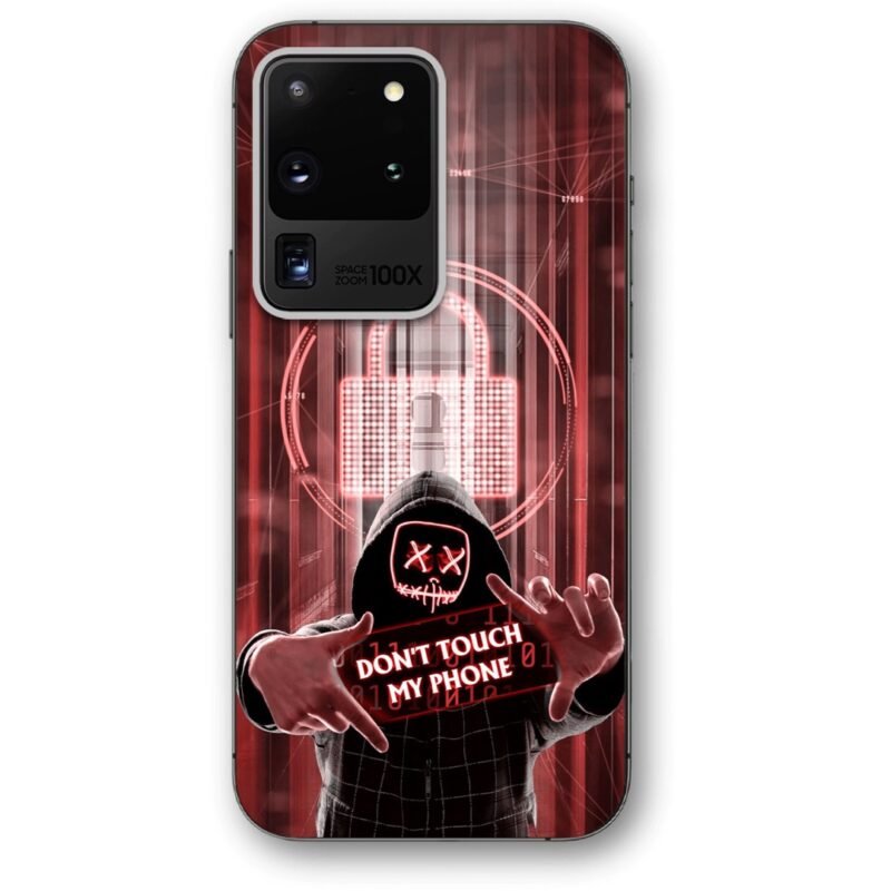 Don't touch my phone hacker θήκη κινητού 9631 για Galaxy S20 Ultra