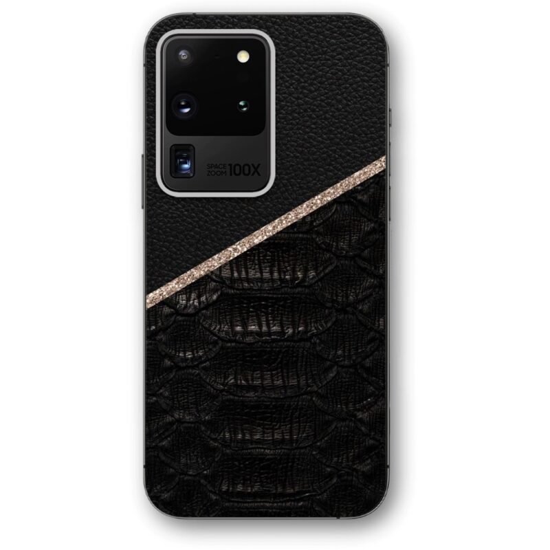 Leather snake skin θήκη κινητού 9636 για Galaxy S20 Ultra
