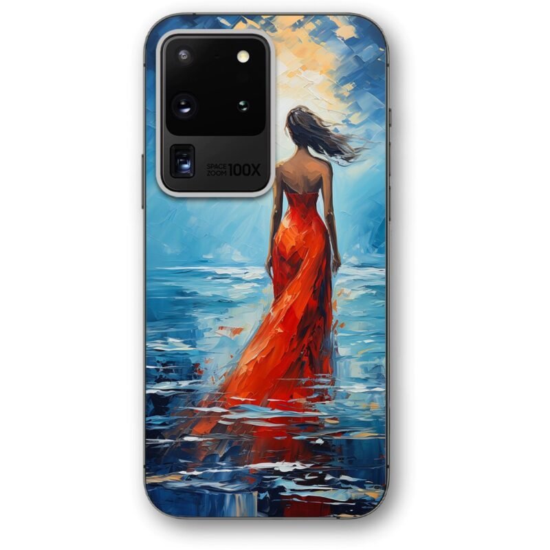 Woman painting θήκη κινητού 9642 για Galaxy S20 Ultra