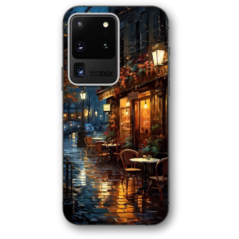 Vintage cafe θήκη κινητού 9644 για Galaxy S20 Ultra