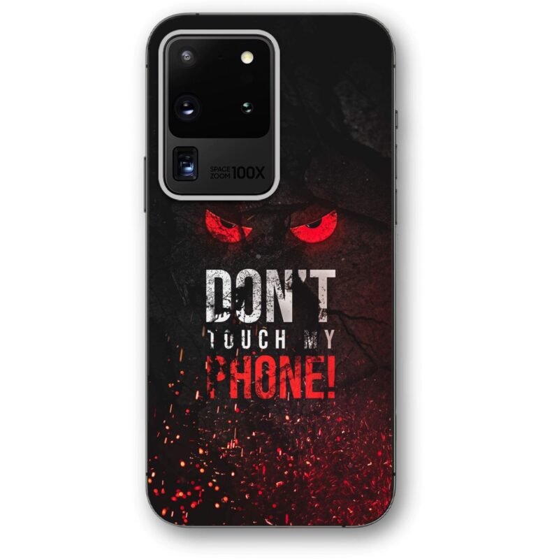 Don't touch my phone θήκη κινητού 9605 για Galaxy S20 Ultra