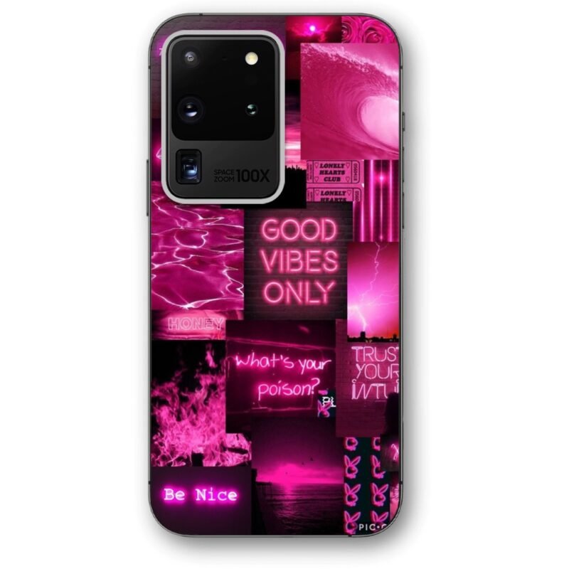 Neon quotes θήκη κινητού 9653 για Galaxy S20 Ultra