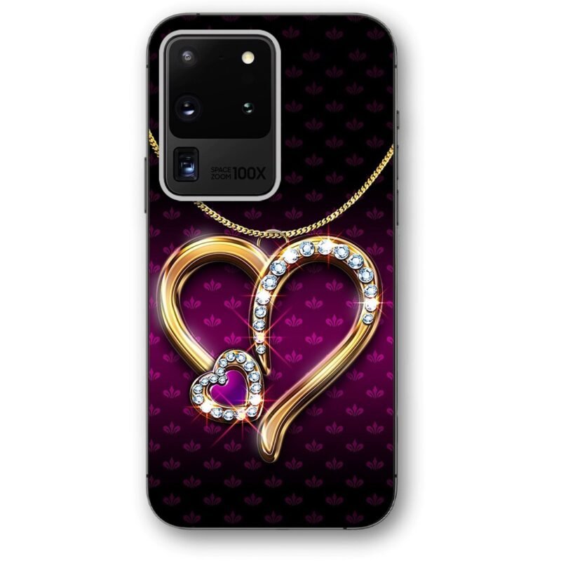 Necklace heart θήκη κινητού 9671 για Galaxy S20 Ultra
