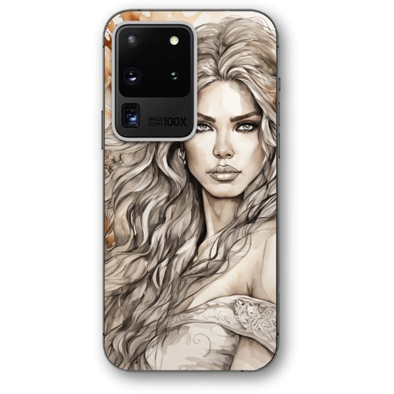 Painting girl θήκη κινητού 9683 για Galaxy S20 Ultra