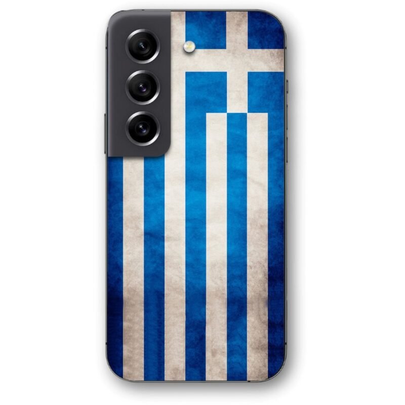 Greek flag θήκη κινητού 9621 για Galaxy S21