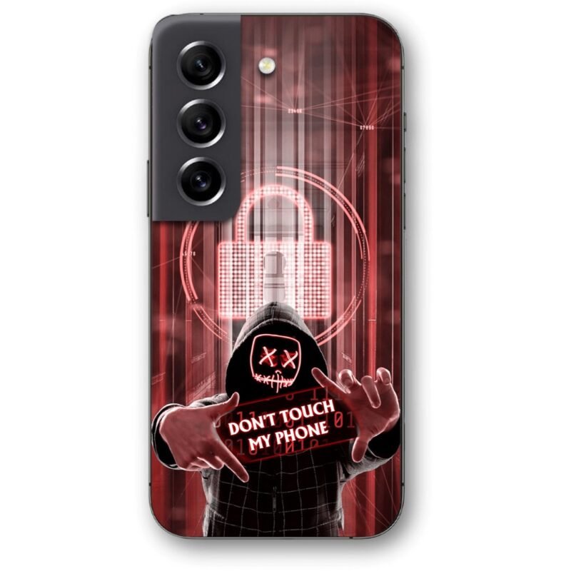 Don't touch my phone hacker θήκη κινητού 9631 για Galaxy S21